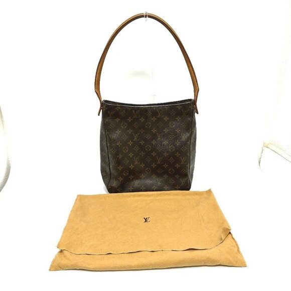 LOUIS VUITTON M51145 LoopingGM bag Shoulder Bag MonogramCanvas Brown - Picture 1 of 16